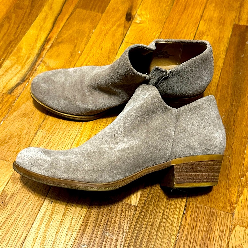 Lucky brand suede booties. Women’s size 7.5